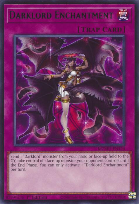 Darklord Enchantment [MZMU-EN124] Rare | Gear Gaming Fayetteville