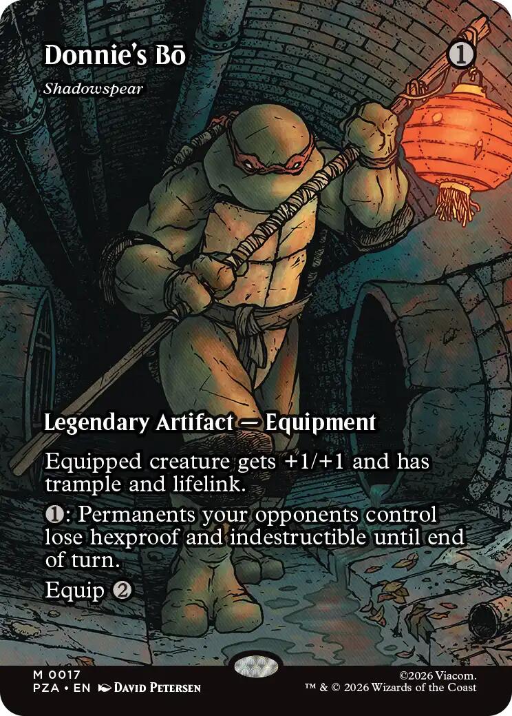 Donnie's Bo - Shadowspear (Borderless) [Teenage Mutant Ninja Turtles Eternal-Legal] | Gear Gaming Fayetteville
