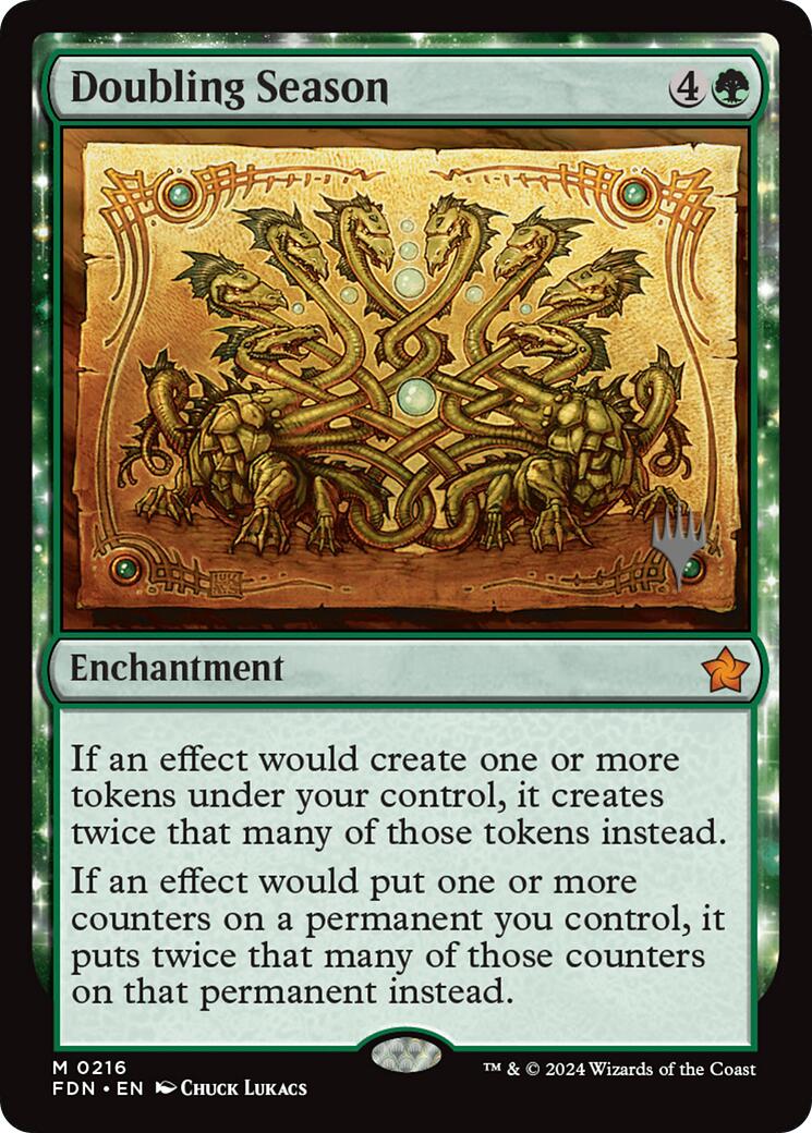 Doubling Season [Foundations Promos] | Gear Gaming Fayetteville
