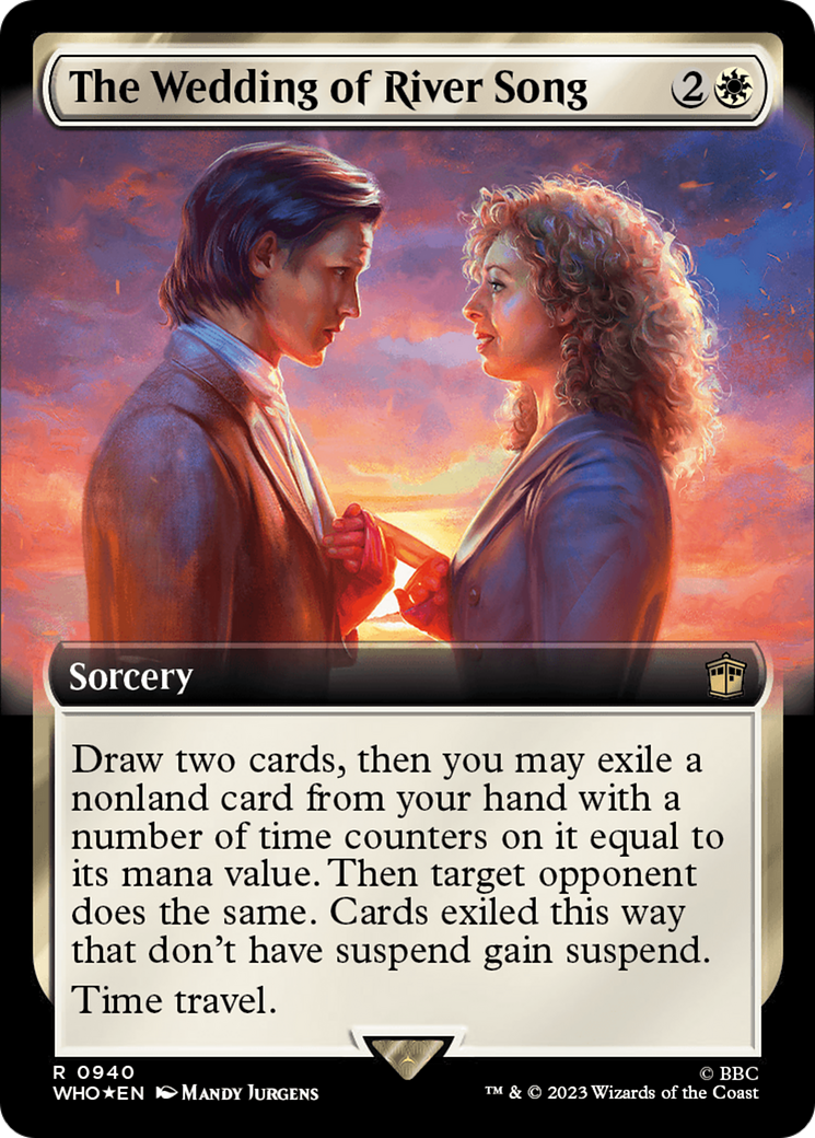 The Wedding of River Song (Extended Art) (Surge Foil) [Doctor Who] | Gear Gaming Fayetteville