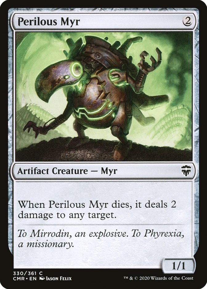 Perilous Myr [Commander Legends] | Gear Gaming Fayetteville