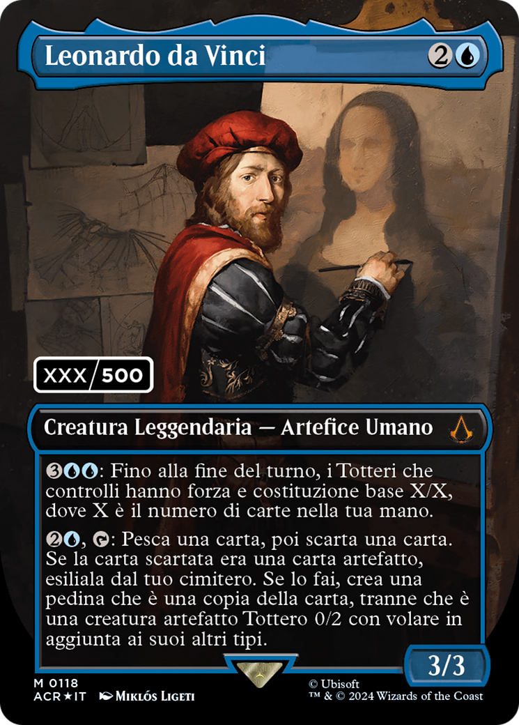 Leonardo da Vinci (Italian) (Serial Numbered) [Assassin's Creed] | Gear Gaming Fayetteville