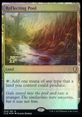 Reflecting Pool [Commander Legends: Battle for Baldur's Gate Prerelease Promos] | Gear Gaming Fayetteville