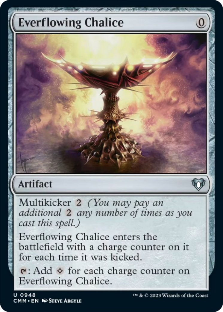 Everflowing Chalice [Commander Masters] | Gear Gaming Fayetteville