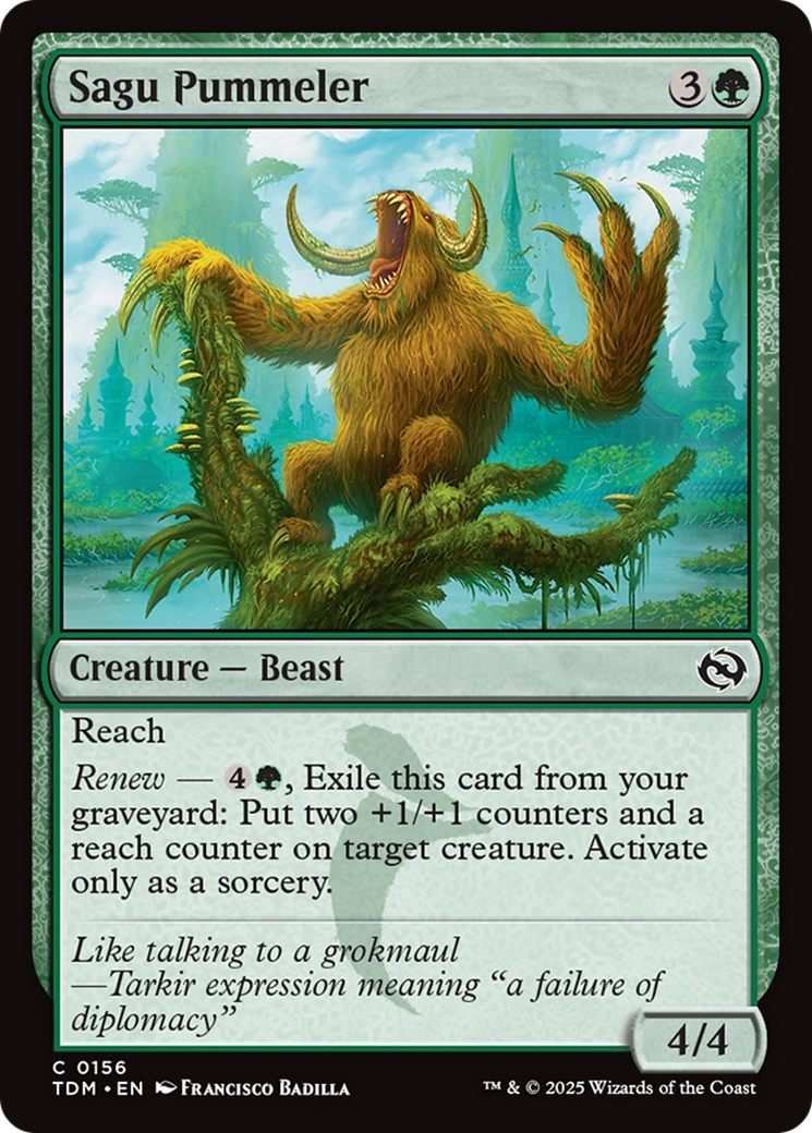 Sagu Pummeler [Tarkir: Dragonstorm] | Gear Gaming Fayetteville