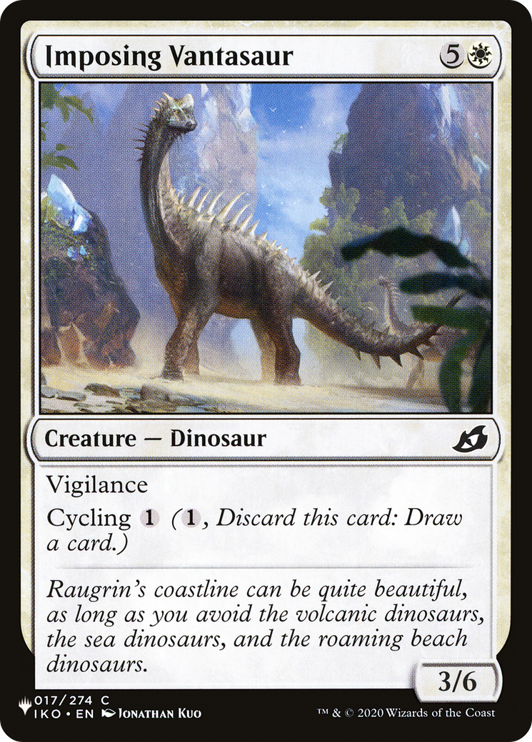 Imposing Vantasaur [The List Reprints] | Gear Gaming Fayetteville