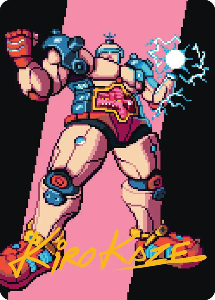 Krang, the All-Powerful Art Card (Gold-Stamped Signature) [Teenage Mutant Ninja Turtles Art Series] | Gear Gaming Fayetteville
