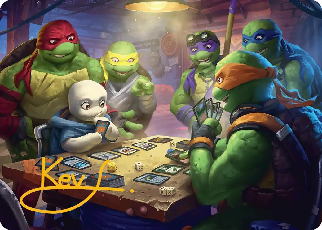 Lessons from Life Art Card (Gold-Stamped Signature) [Teenage Mutant Ninja Turtles Art Series] | Gear Gaming Fayetteville