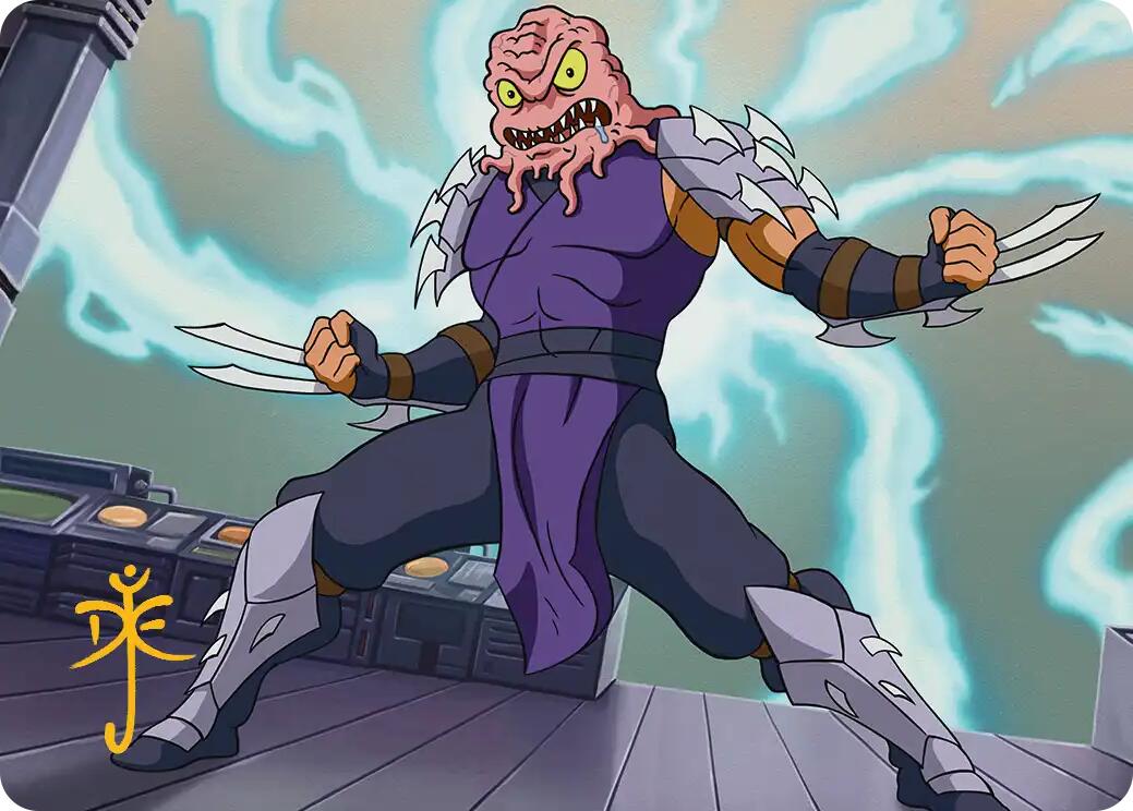 Krang & Shredder Art Card (Gold-Stamped Signature) [Teenage Mutant Ninja Turtles Art Series] | Gear Gaming Fayetteville