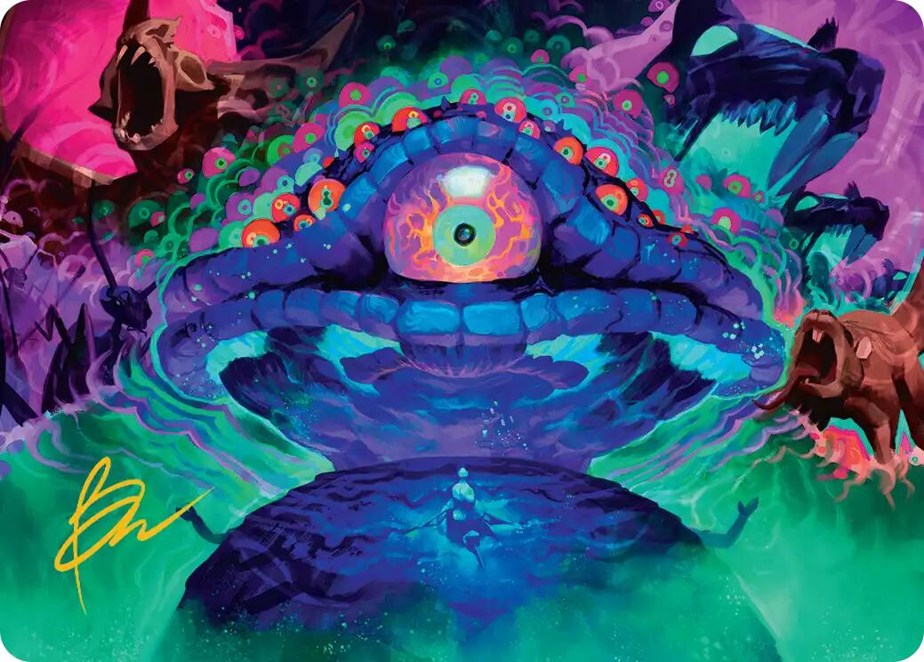 Humongous Fungus Art Card (Gold-Stamped Signature) [Teenage Mutant Ninja Turtles Art Series] | Gear Gaming Fayetteville