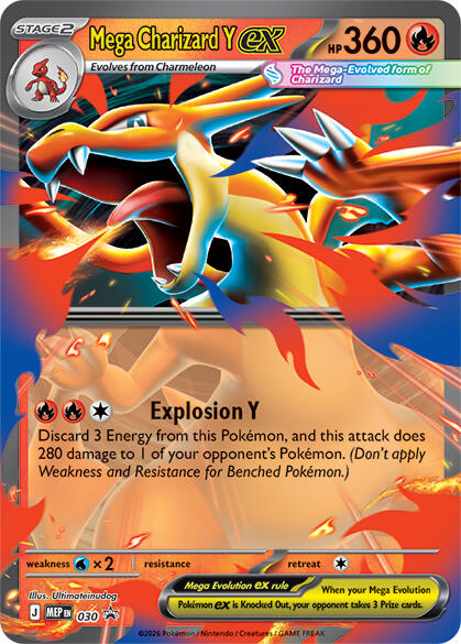 Mega Charizard Y ex (030) [Mega Evolution Promo] | Gear Gaming Fayetteville