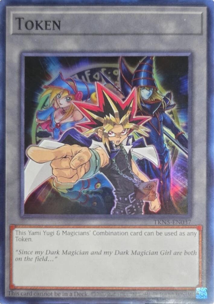 Token: Yami Yugi & Magicians Combination [TKN4-EN037] Super Rare | Gear Gaming Fayetteville