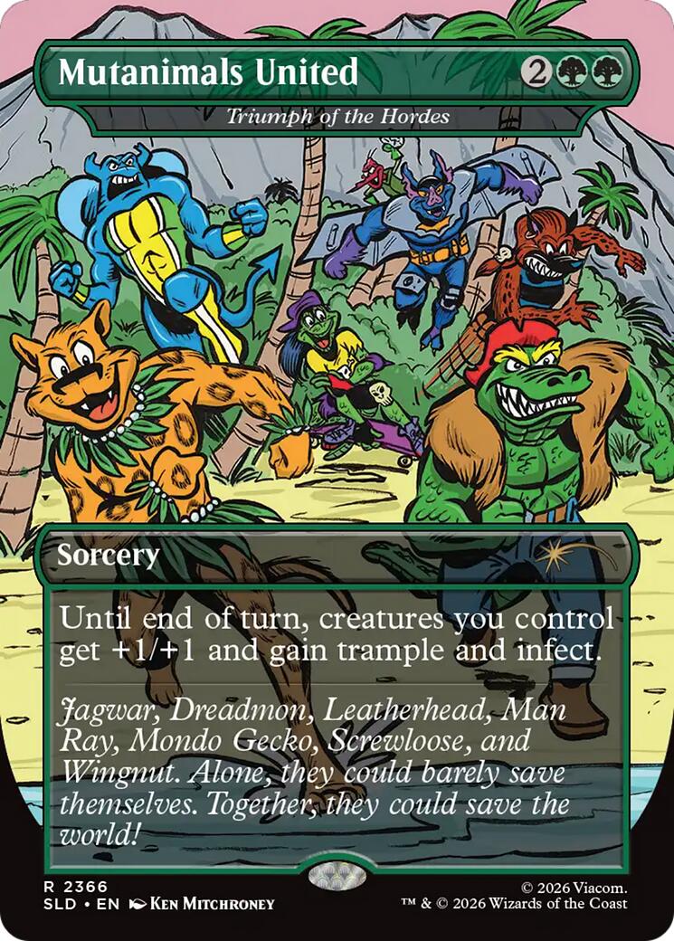 Mutanimals United - Triumph of the Hordes [Secret Lair Drop Series] | Gear Gaming Fayetteville