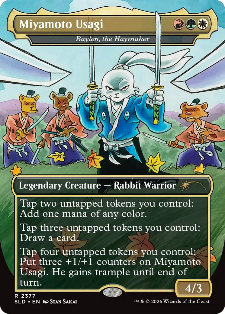 Miyamoto Usagi - Baylen, the Haymaker [Secret Lair Drop Series] | Gear Gaming Fayetteville