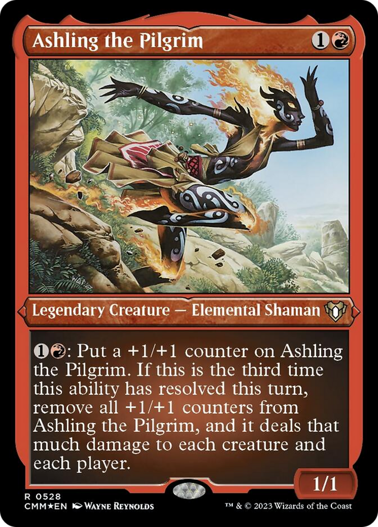 Ashling the Pilgrim (Foil Etched) [Commander Masters] | Gear Gaming Fayetteville