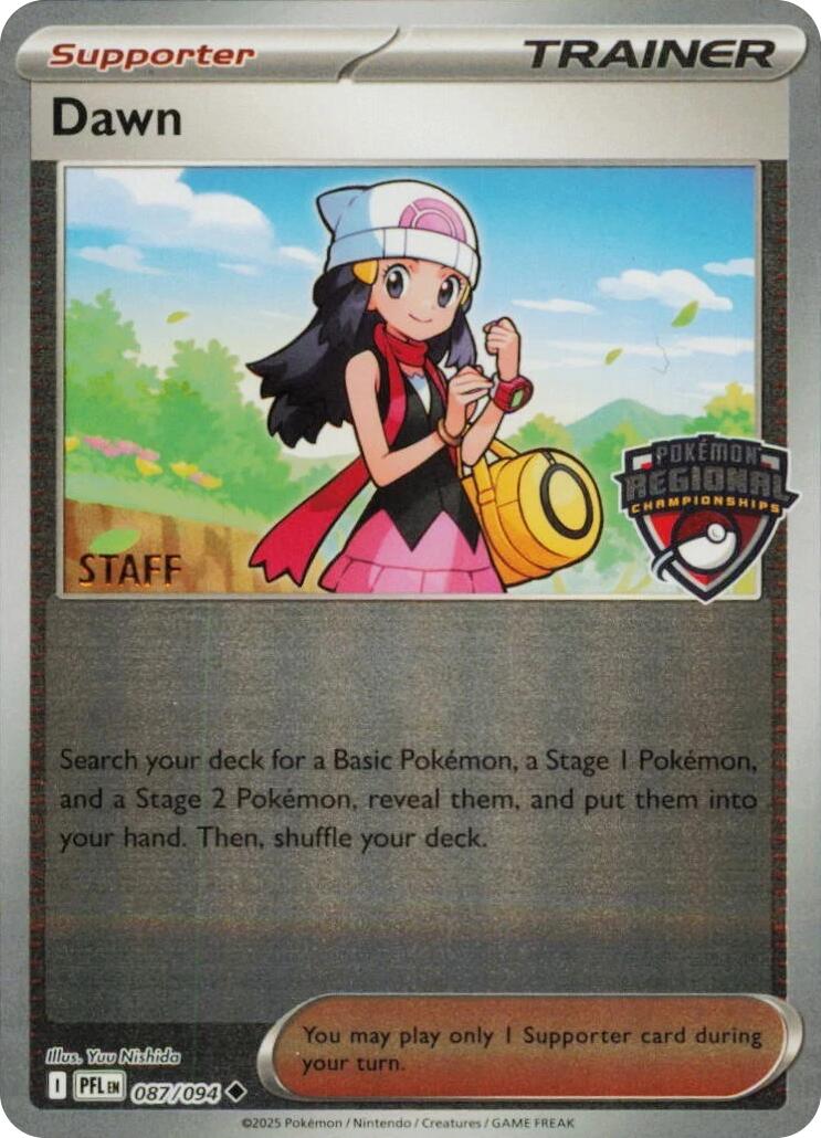 Dawn (087/094) (Regional Championship) [Staff] [League & Championship Cards] | Gear Gaming Fayetteville