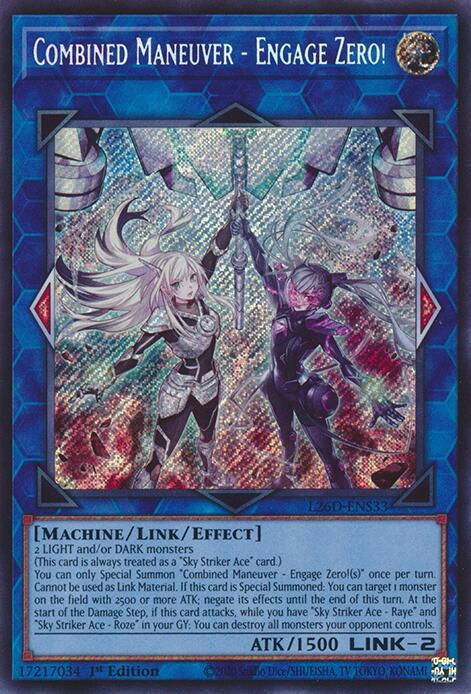 Combined Maneuver - Engage Zero! (Secret Rare) [L26D-ENS33] Secret Rare | Gear Gaming Fayetteville
