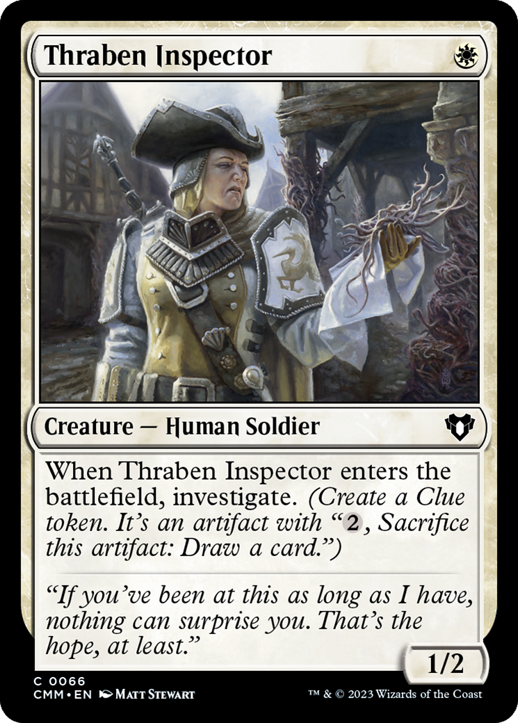 Thraben Inspector [Commander Masters] | Gear Gaming Fayetteville