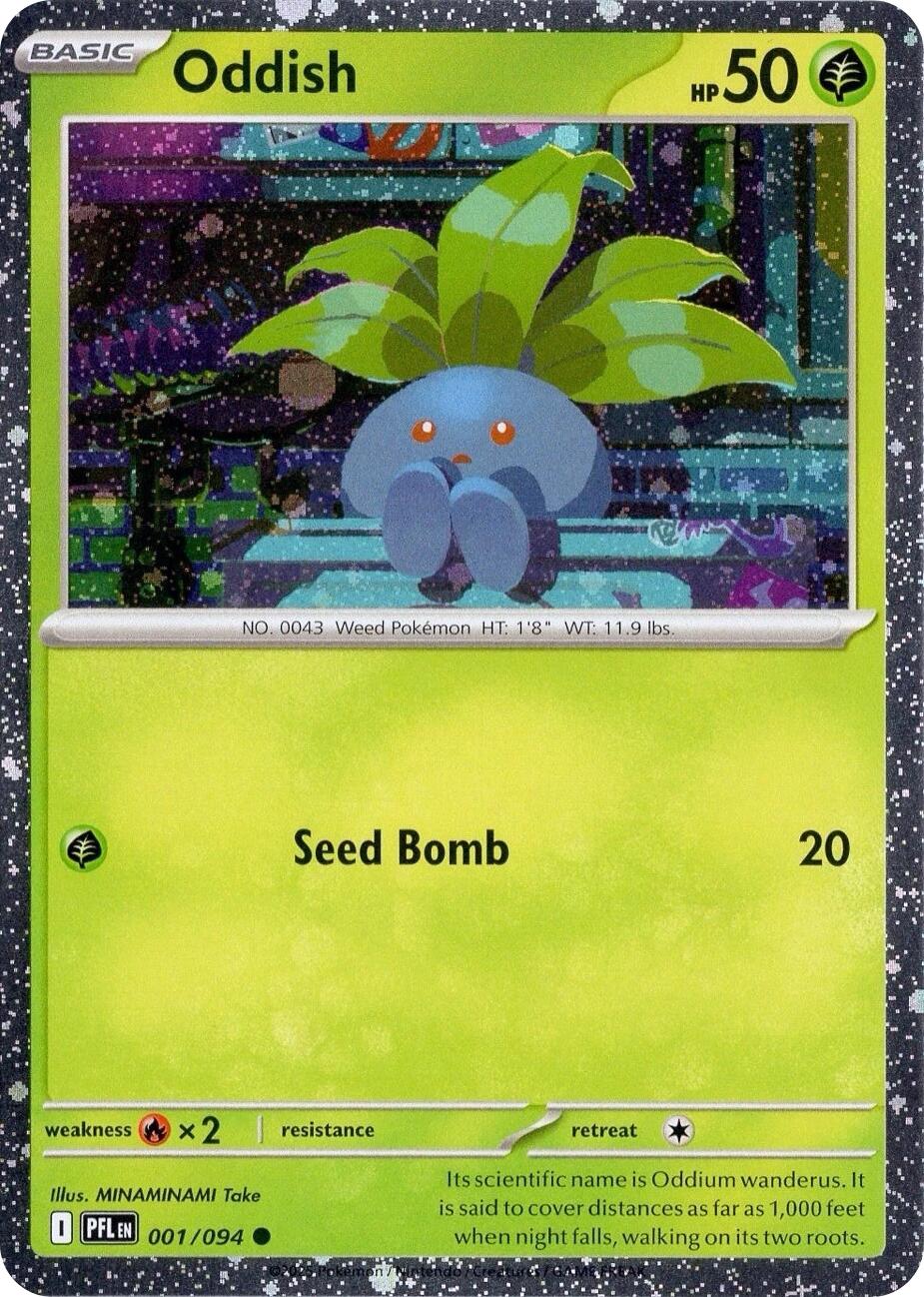 Oddish (001/094) (Cosmos Holo) [Miscellaneous Cards] | Gear Gaming Fayetteville