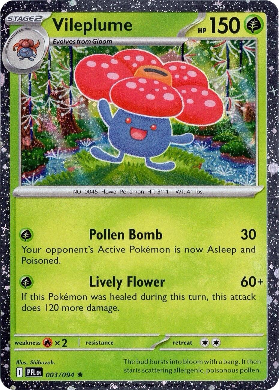 Vileplume (003/094) (Cosmos Holo) [Miscellaneous Cards] | Gear Gaming Fayetteville