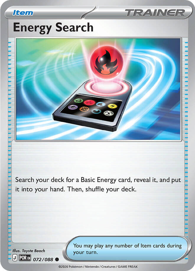 Energy Search (072/088) [Mega Evolution: Perfect Order] | Gear Gaming Fayetteville