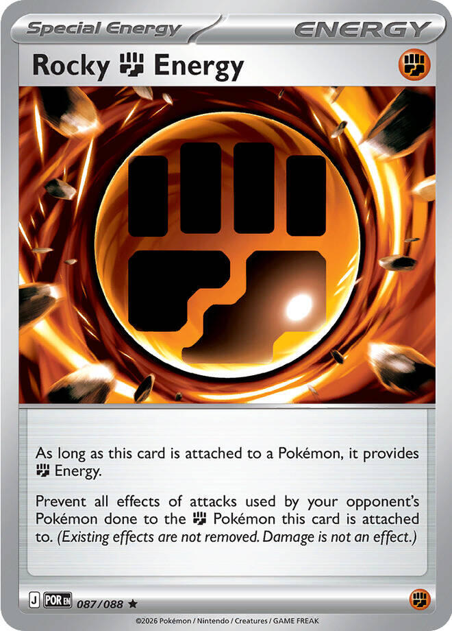 Rocky Fighting Energy (087/088) [Mega Evolution: Perfect Order] | Gear Gaming Fayetteville