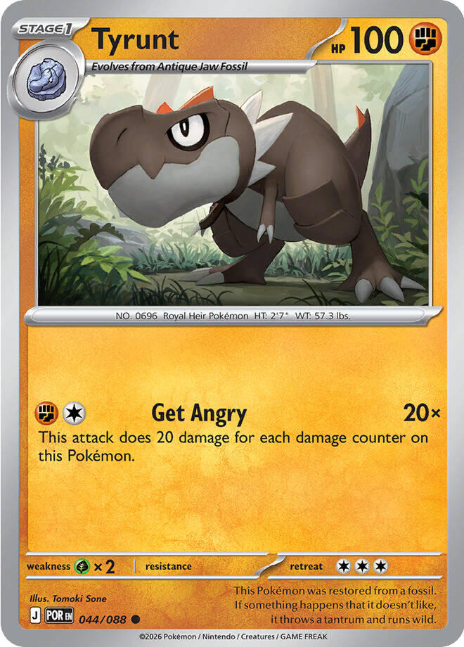 Tyrunt (044/088) [Mega Evolution: Perfect Order] | Gear Gaming Fayetteville