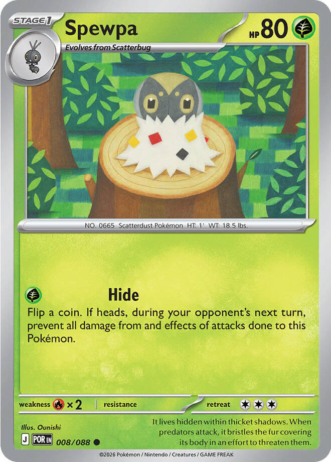 Spewpa (008/088) [Mega Evolution: Perfect Order] | Gear Gaming Fayetteville