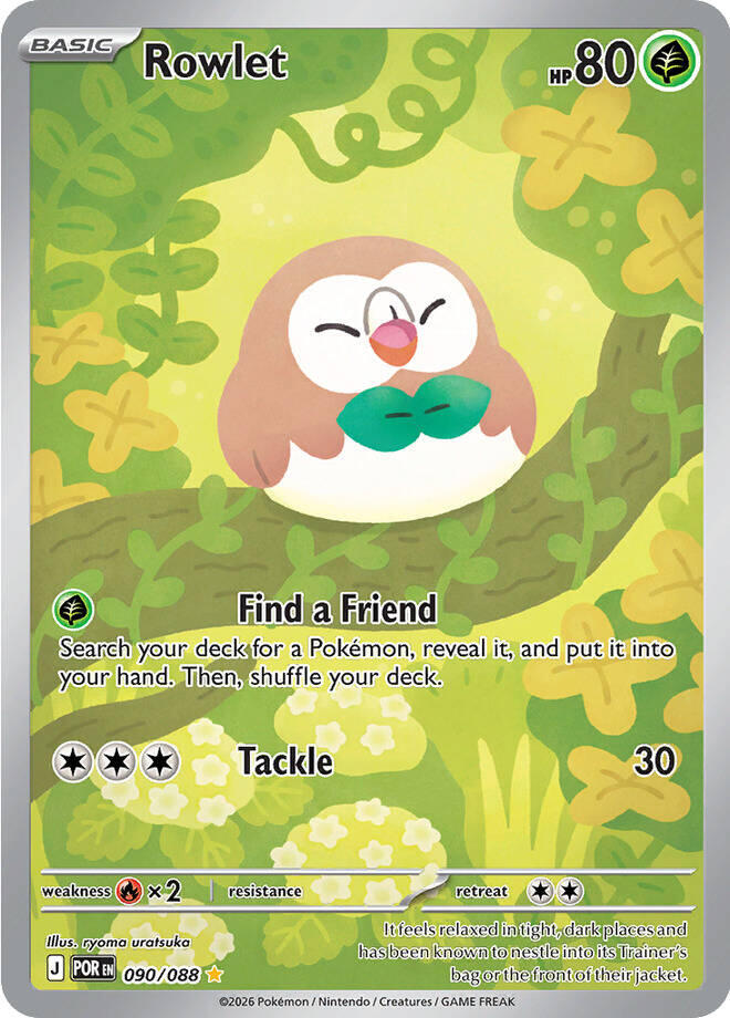 Rowlet (090/088) [Mega Evolution: Perfect Order] | Gear Gaming Fayetteville