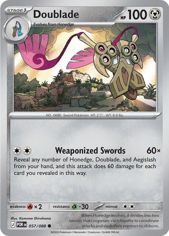 Doublade (057/088) [Mega Evolution: Perfect Order] | Gear Gaming Fayetteville