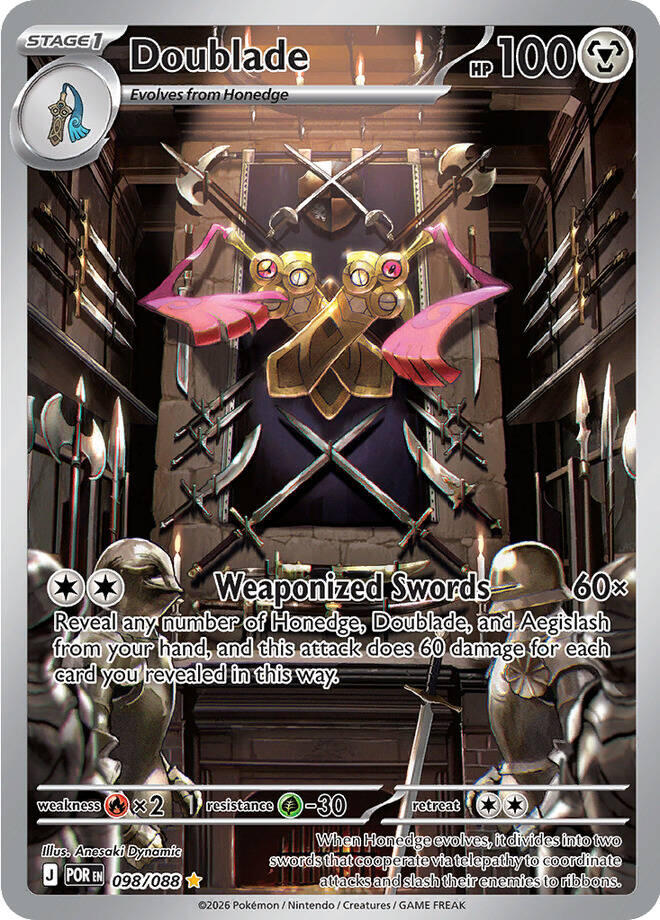 Doublade (098/088) [Mega Evolution: Perfect Order] | Gear Gaming Fayetteville