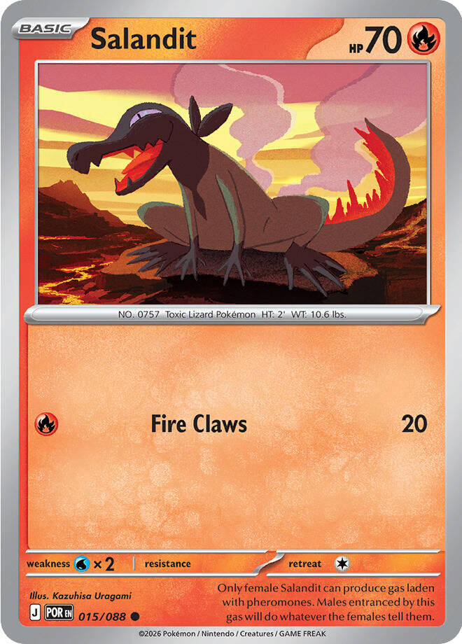 Salandit (015/088) [Mega Evolution: Perfect Order] | Gear Gaming Fayetteville