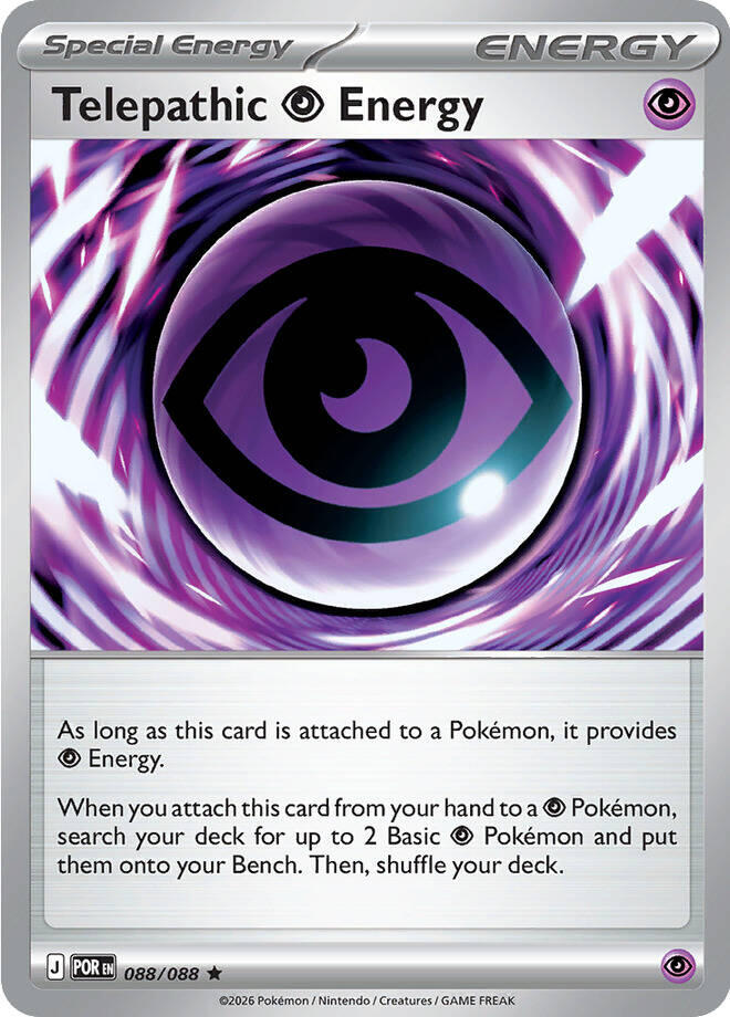 Telepathic Psychic Energy (088/088) [Mega Evolution: Perfect Order] | Gear Gaming Fayetteville