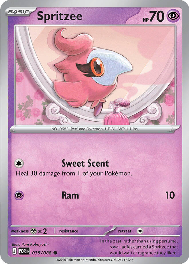 Spritzee (035/088) [Mega Evolution: Perfect Order] | Gear Gaming Fayetteville