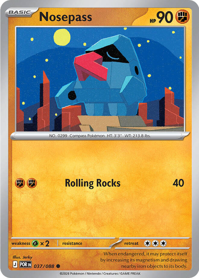 Nosepass (037/088) [Mega Evolution: Perfect Order] | Gear Gaming Fayetteville