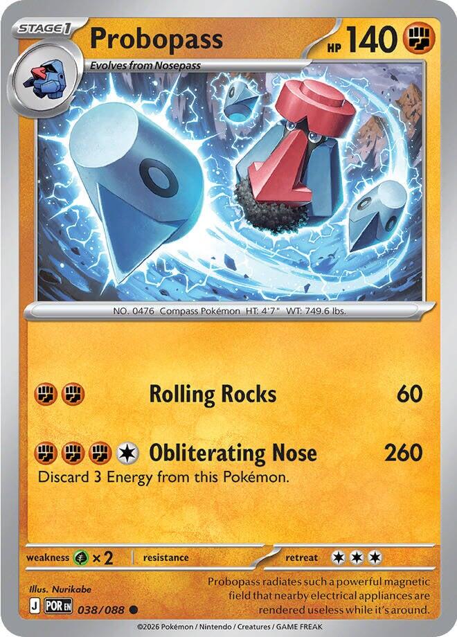 Probopass (038/088) [Mega Evolution: Perfect Order] | Gear Gaming Fayetteville