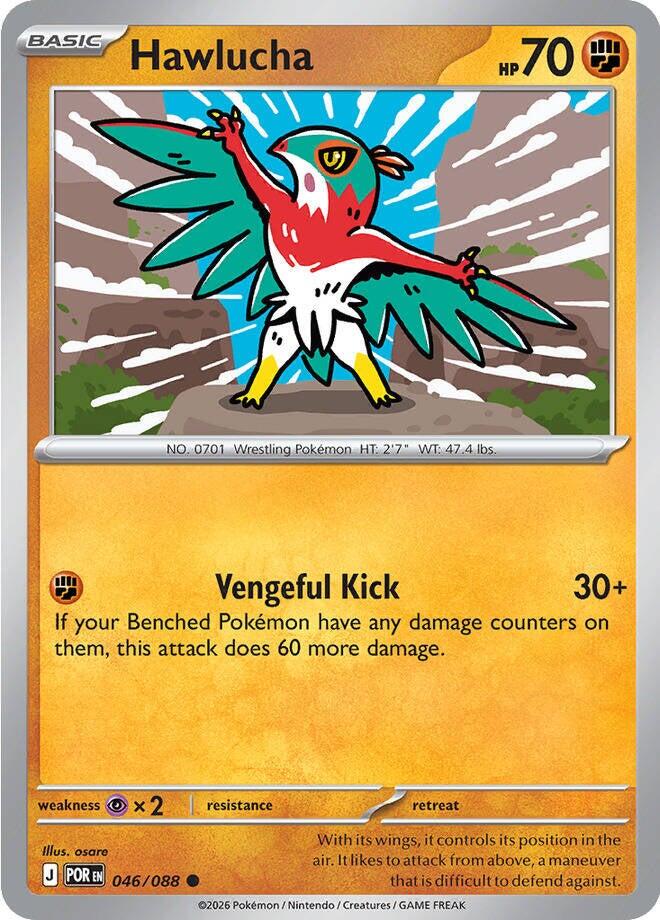 Hawlucha (046/088) [Mega Evolution: Perfect Order] | Gear Gaming Fayetteville