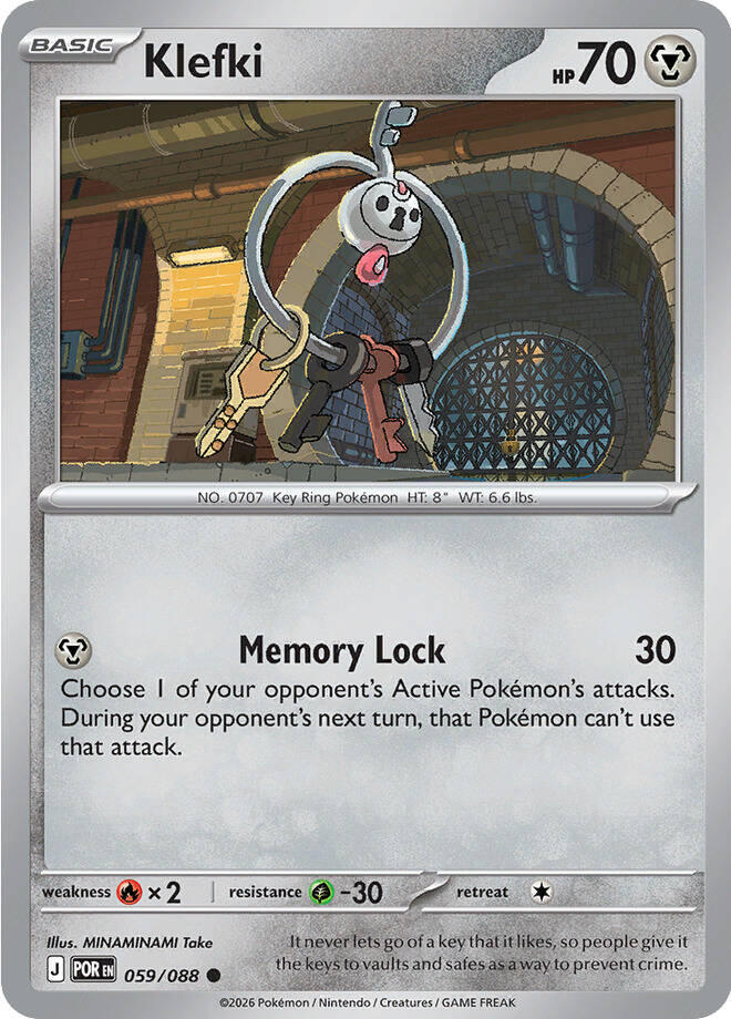 Klefki (059/088) [Mega Evolution: Perfect Order] | Gear Gaming Fayetteville