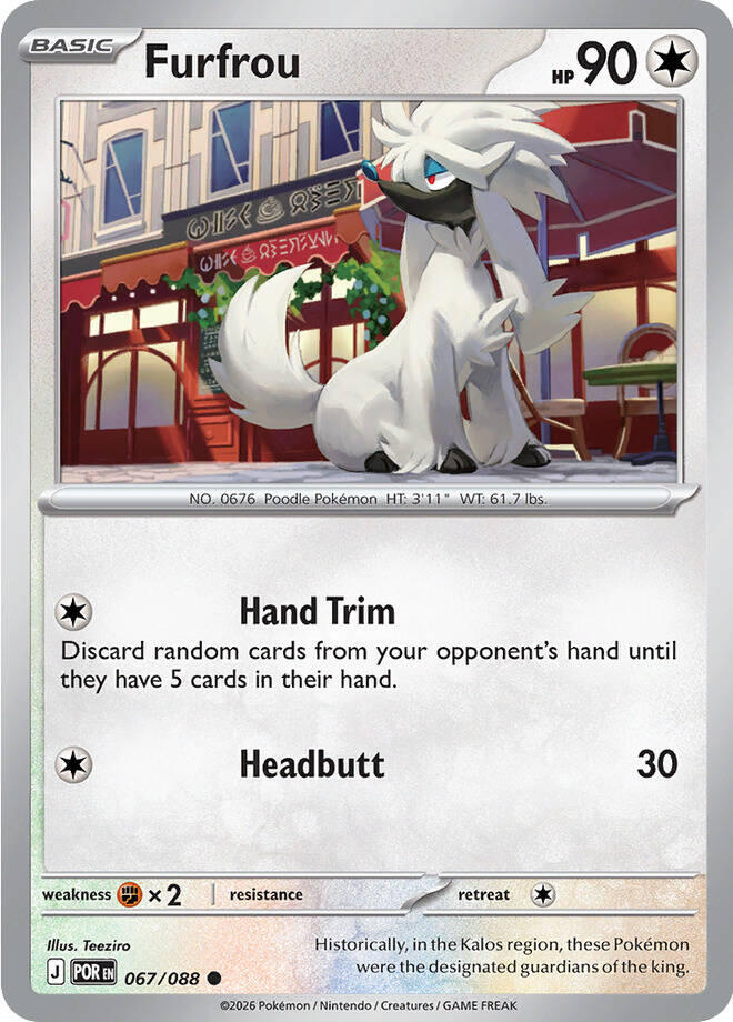 Furfrou (067/088) [Mega Evolution: Perfect Order] | Gear Gaming Fayetteville