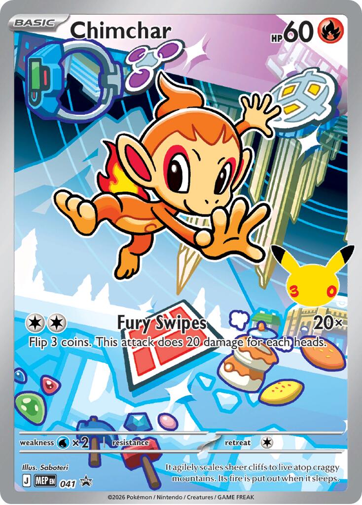 Chimchar (041) [Mega Evolution Promo] | Gear Gaming Fayetteville
