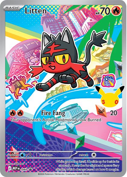 Litten (044) [Mega Evolution Promo] | Gear Gaming Fayetteville