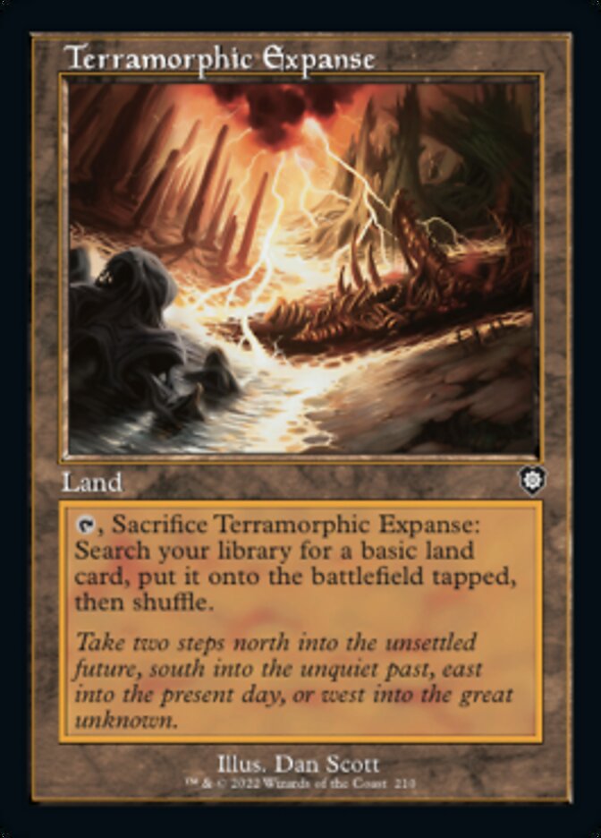 Terramorphic Expanse (Retro) [The Brothers' War Commander] | Gear Gaming Fayetteville