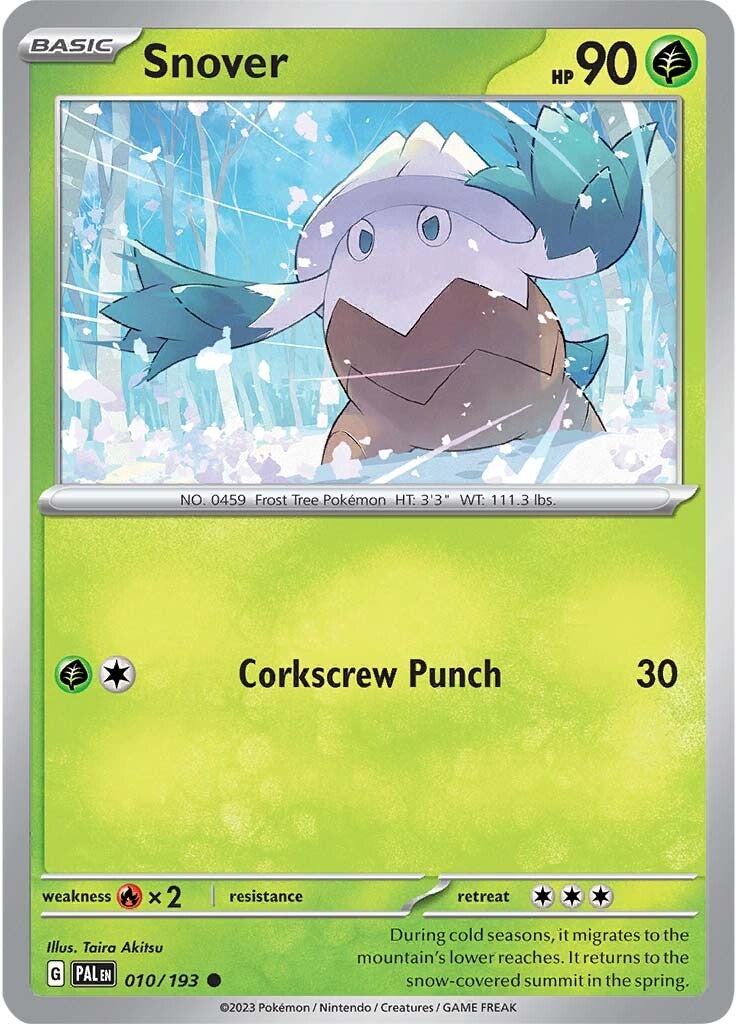 Snover (010/193) [Scarlet & Violet: Paldea Evolved] | Gear Gaming Fayetteville