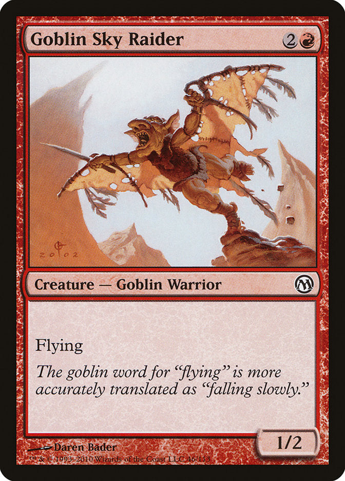 Goblin Sky Raider [Duels of the Planeswalkers] | Gear Gaming Fayetteville