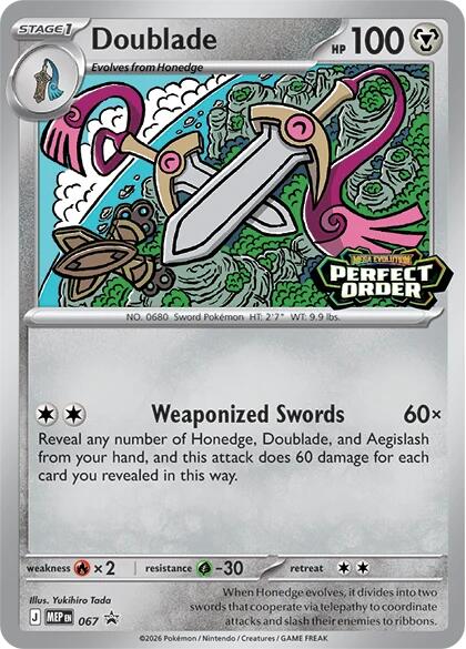 Doublade (067) [Mega Evolution Promo] | Gear Gaming Fayetteville