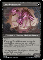 Visage of Dread // Dread Osseosaur [The Lost Caverns of Ixalan] | Gear Gaming Fayetteville