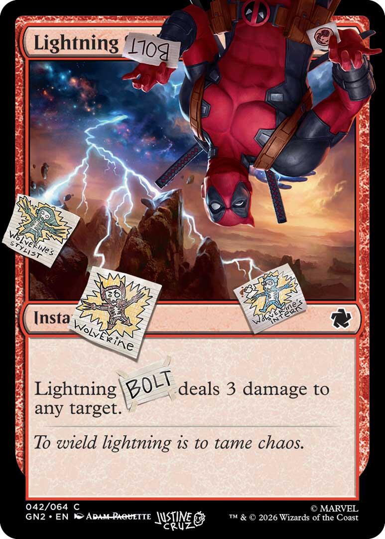 Lightning Bolt (042) [Secret Lair Drop Series] | Gear Gaming Fayetteville