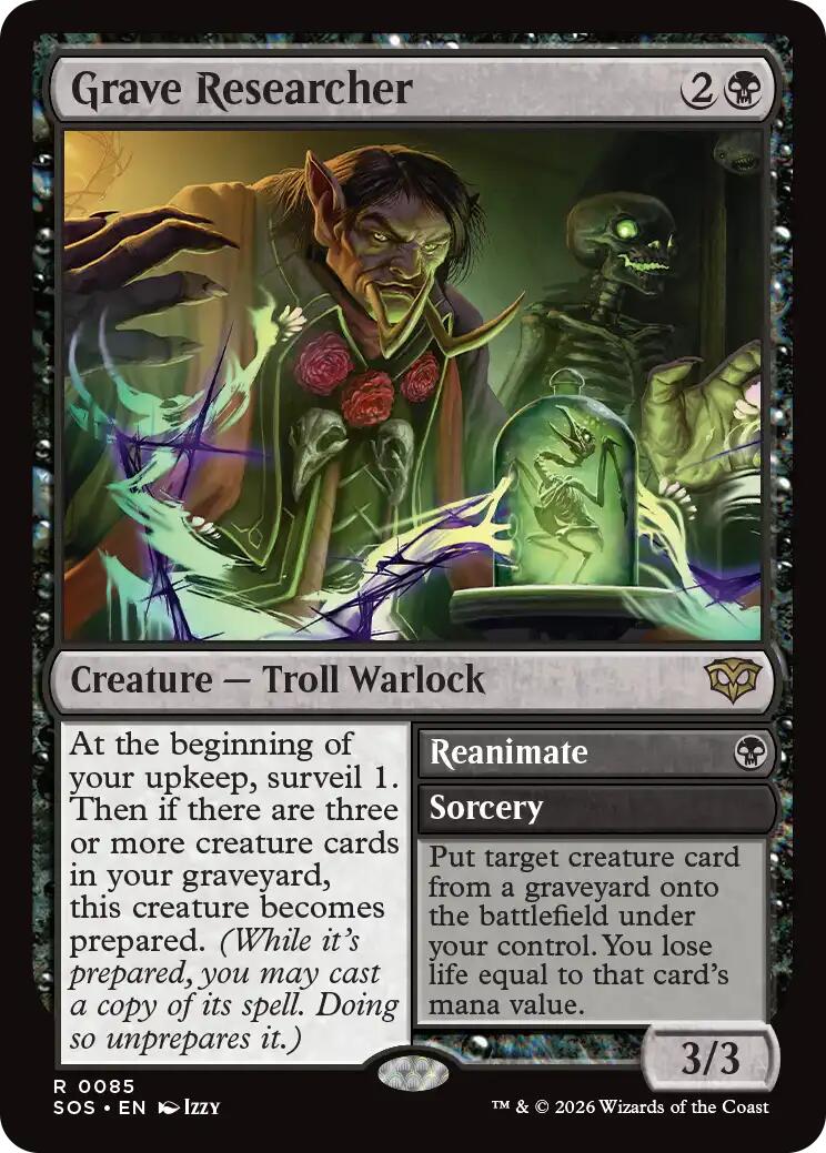 Grave Researcher [Secrets of Strixhaven] | Gear Gaming Fayetteville