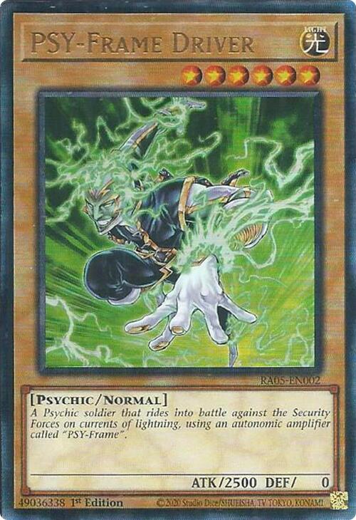 PSY-Frame Driver (Ultimate Rare) [RA05-EN002] Ultimate Rare | Gear Gaming Fayetteville