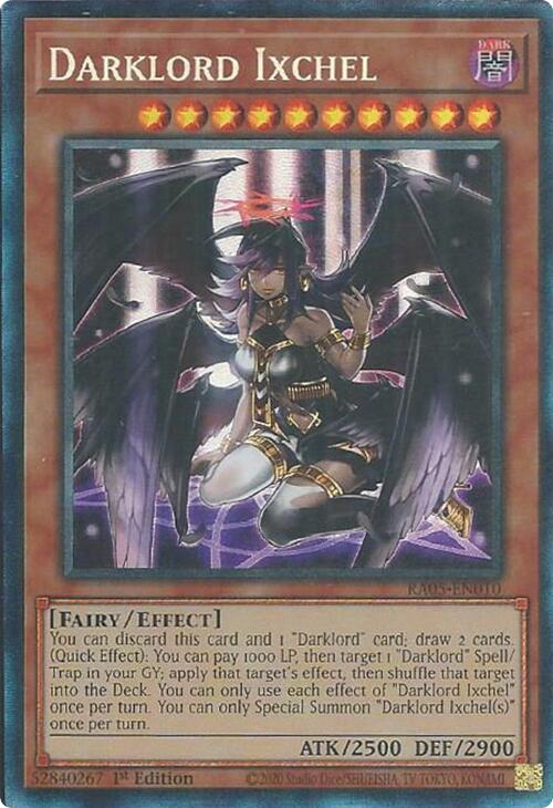 Darklord Ixchel (Collector's Rare) [RA05-EN010] Collector's Rare | Gear Gaming Fayetteville